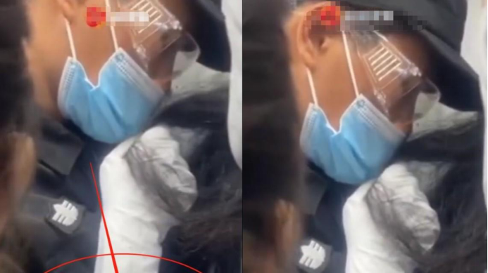 深圳地铁回应安全员闻女乘客头发：警方已介入调查【三分钟法治新闻全知道】