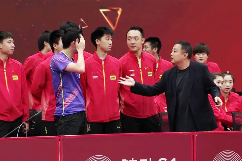 罕见！奥运男团险被女团剃光头，马龙胜小枣，刘国梁帮许昕复盘