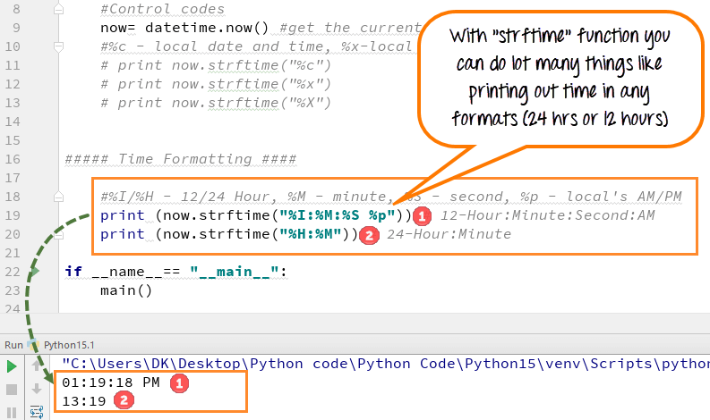 DAY6-step6 Python DateTime, TimeDelta, Strftime(Format)