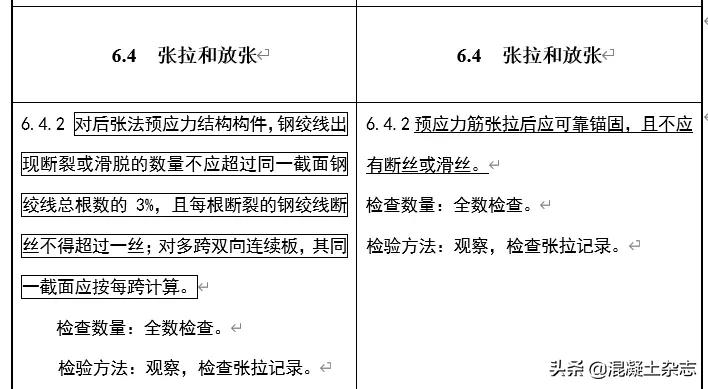 重磅！取消HRB335钢筋验收！补充大量装配式结构验收要求！混凝土质量验收规范局部修订