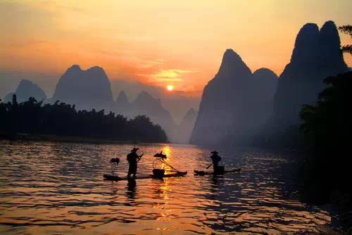 China of photography appreciation Piao is the most beautiful sunrise, must saw with one's own eyes looks