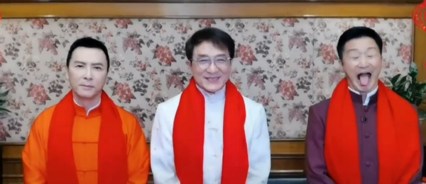 霍汶希曬聚餐照，陳偉霆謝霆鋒甄子丹那英容祖儿齊出鏡，大牌齊聚