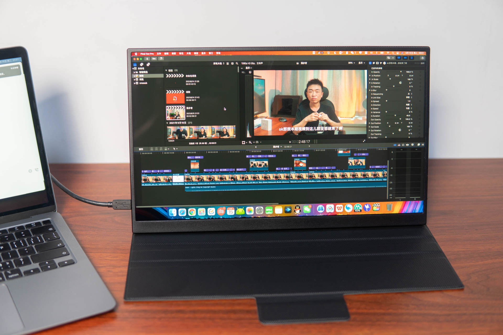 99% P3色域，10bit色深，这真是一块便携显示屏？