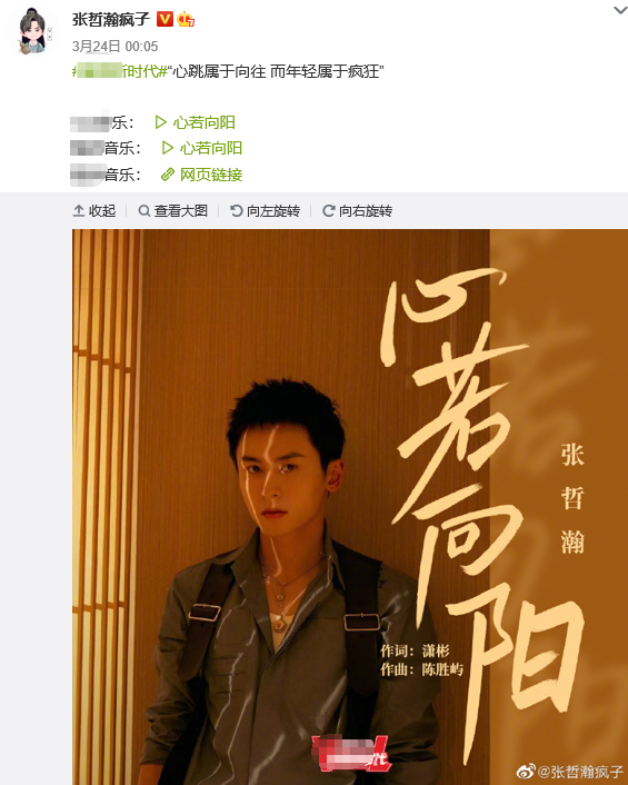 " the land of country makes " won't have continuation for certain, not bad, do not think red Zhang Zhehan gives a group eventually