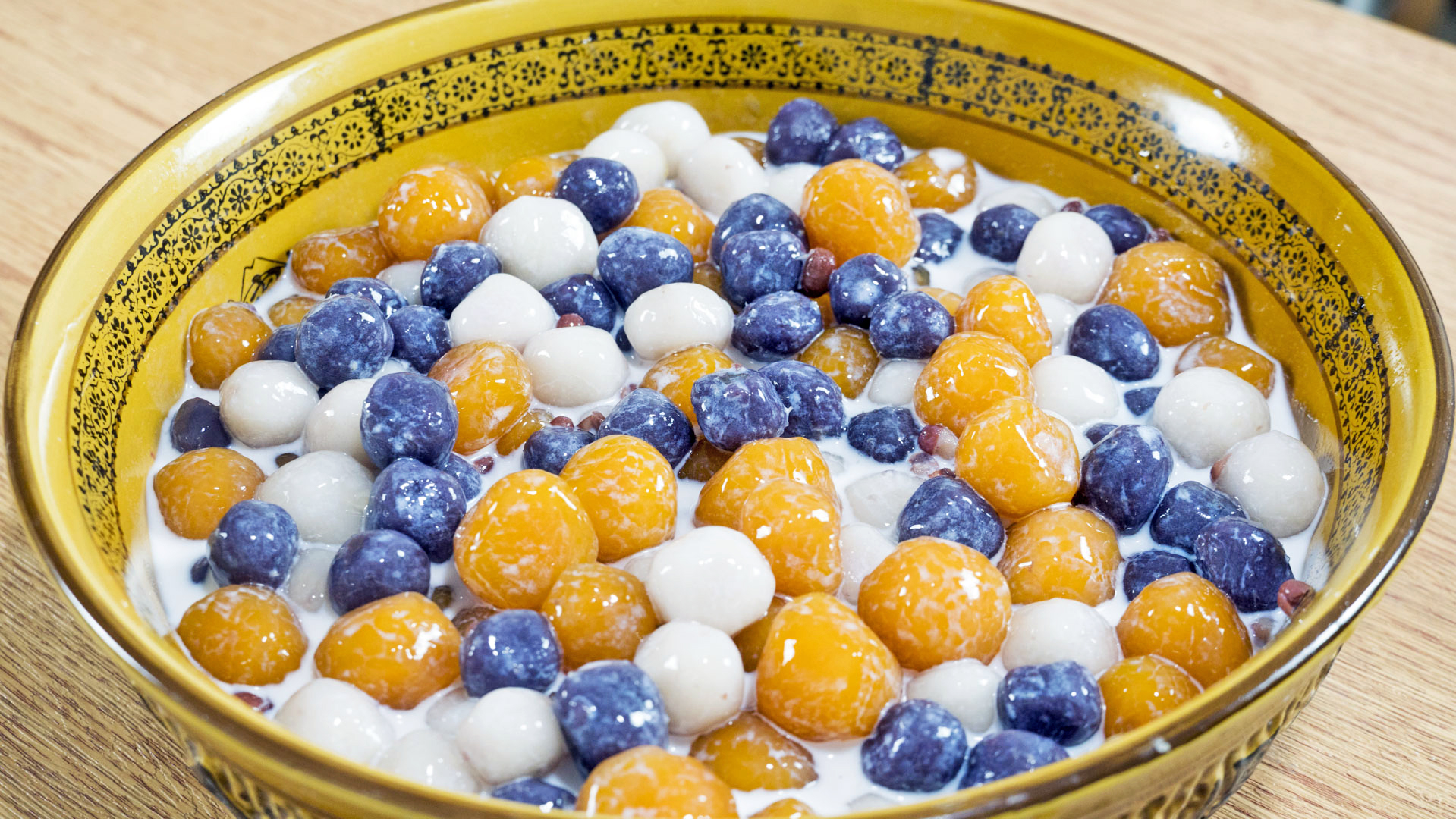 手工芋圓最快速的做法，1搓2揉，勁道Q彈，大人小孩都喜歡吃