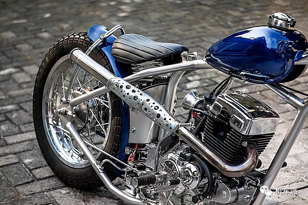 车不大但手艺精铃木125chopper风格改装