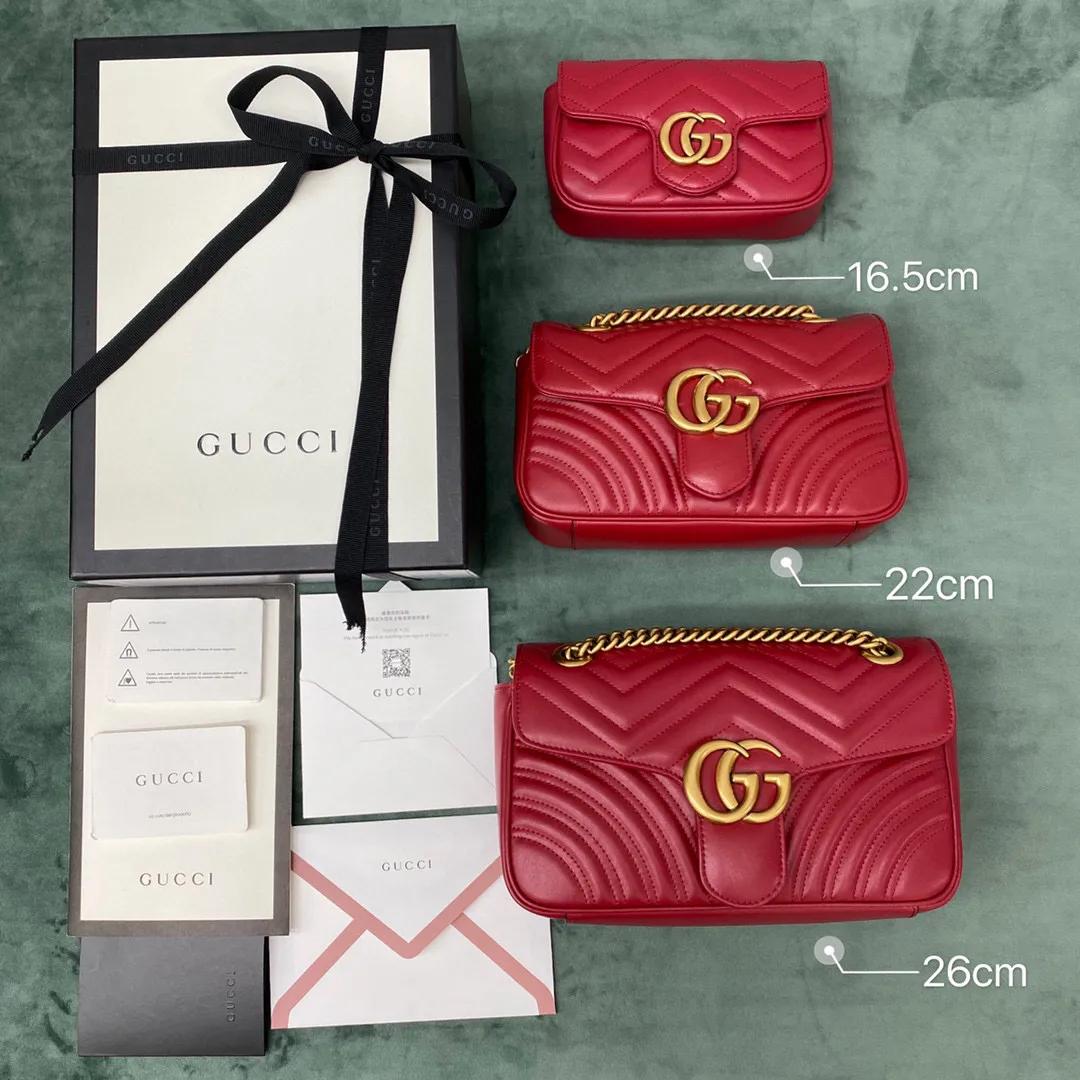 gucci marmont medium size cm