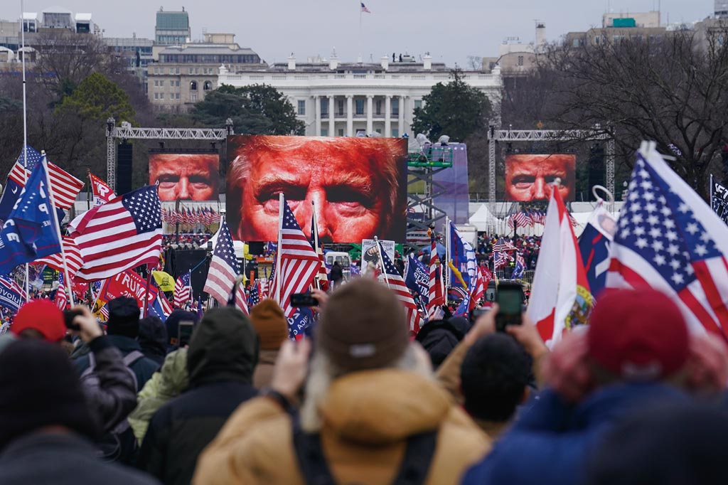 美國國會暴亂喋血，國民黨譏諷蔡當局孬種不敢譴責暴力