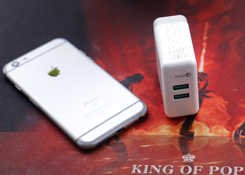 有快充有颜值，奥睿科双口充电器晒单