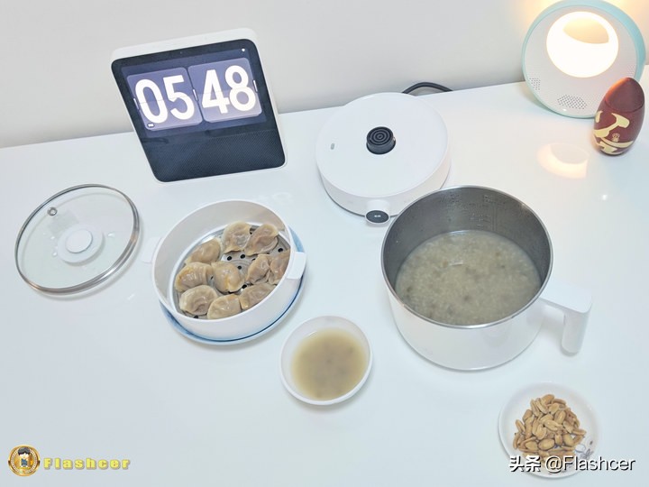 米家电磁炉mini+智能蒸煮锅三者合一：智能小白锅体验