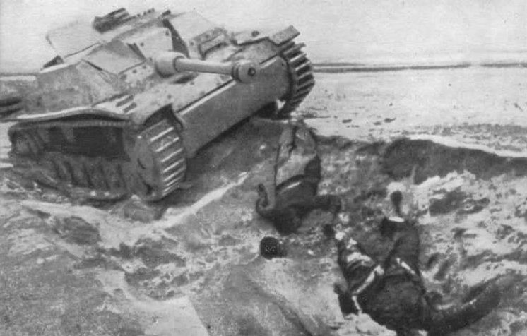 1943年德军西塔代勒攻击行动埃米尔中士使用T34坦