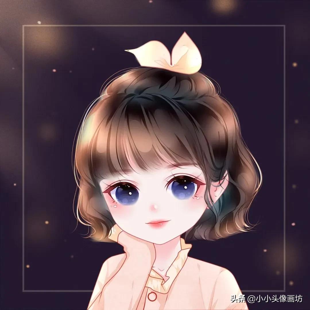 你的头像该换了，四月换个最美卡通真人头像叭，换个好心情