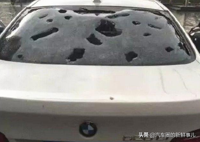 宝马车主心态也崩了！一场冰雹，让本不富裕的