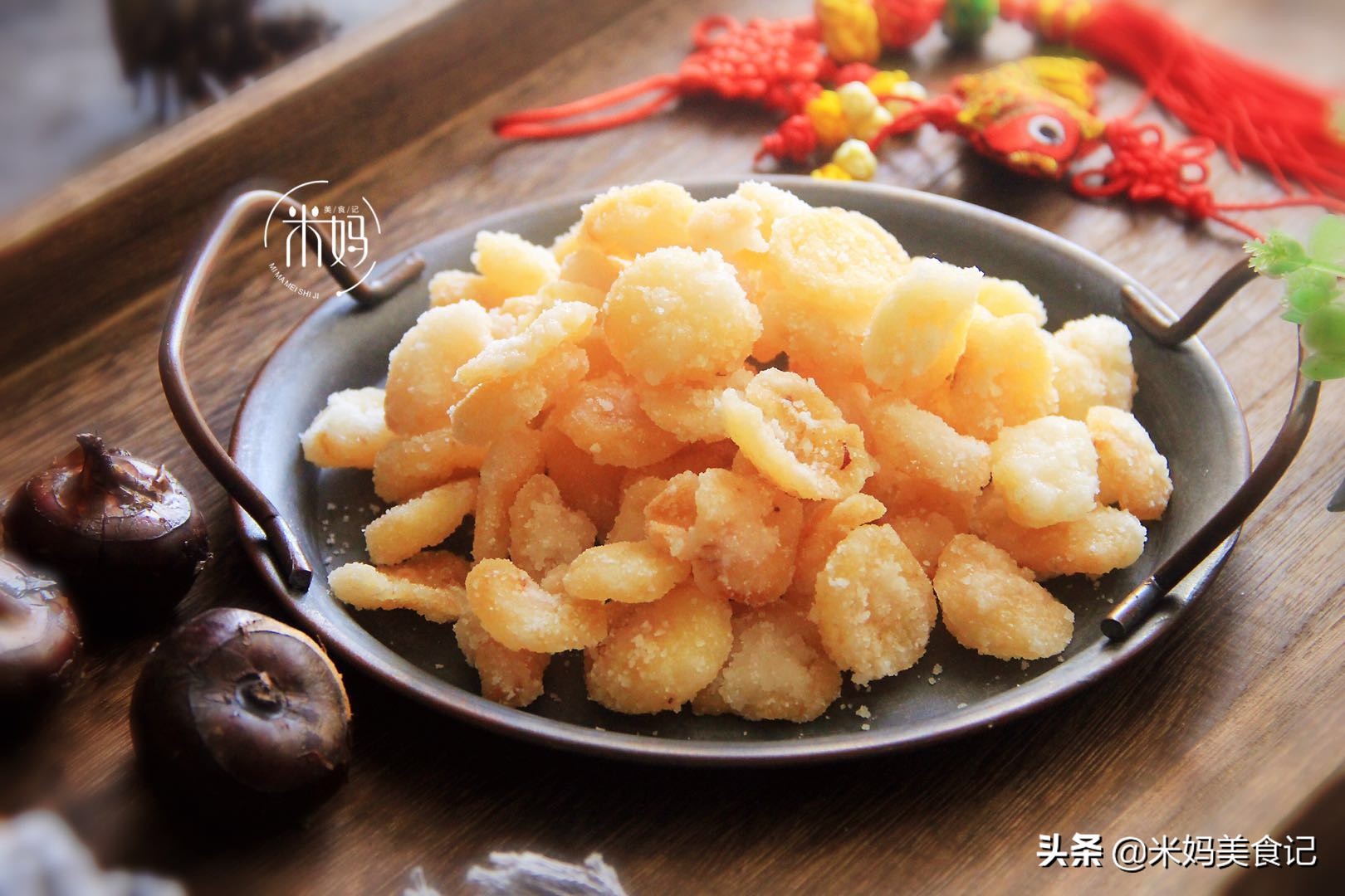 圖片[1]-糖霜馬蹄做法步驟圖 對脾胃好咳嗽痰多更要吃！-起舞食譜網