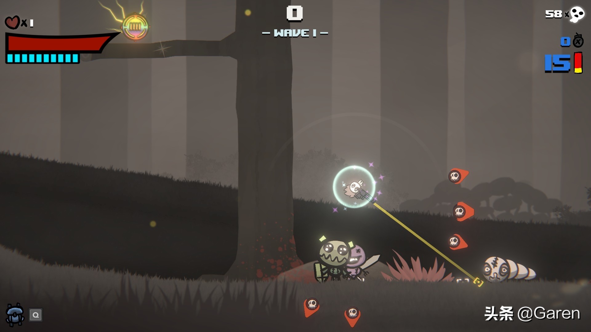 《TinyShot》：一款横版2D平面射击游戏
