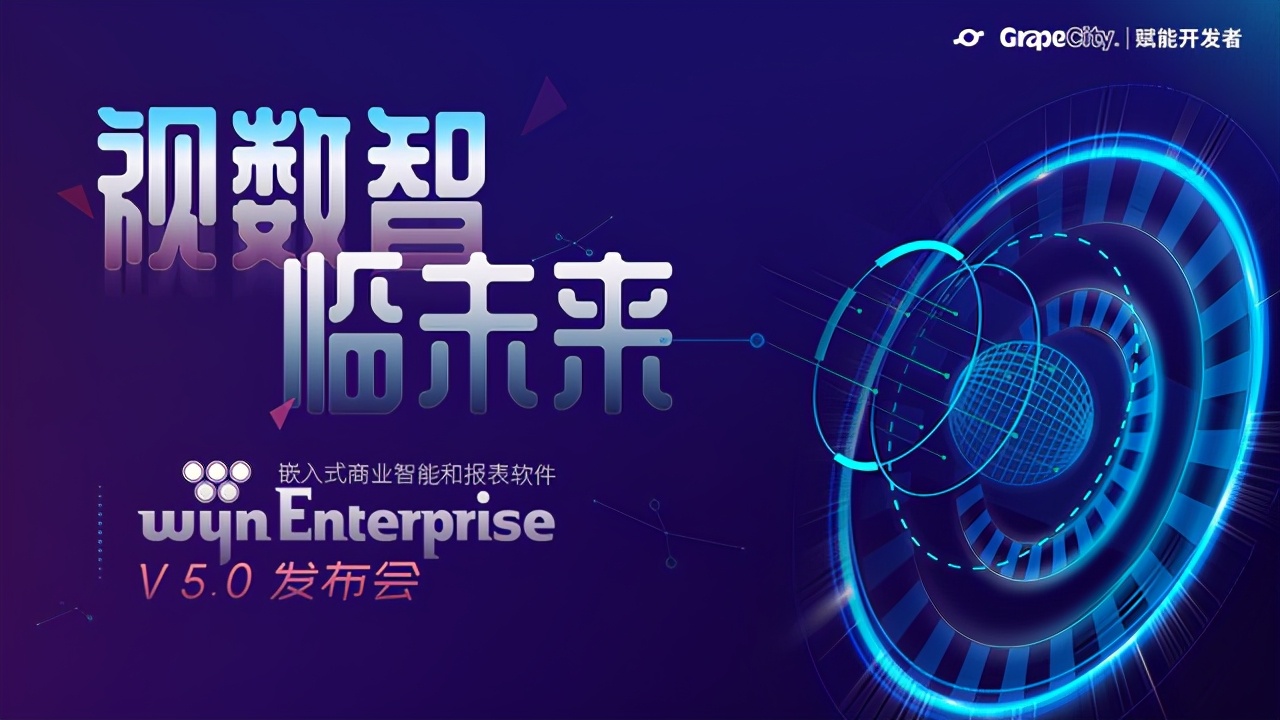 洞见嵌入式BI未来，Wyn Enterprise 商业智能和报表软件V5.0发布会