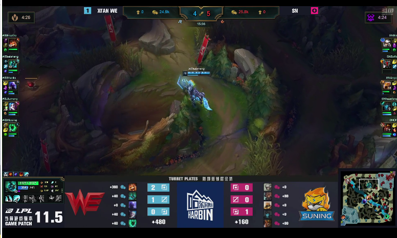 " battlefield report " picturesque battle array of beauty of round battle collision is surpassed after Suo Dingji of with one action of dovish play WE