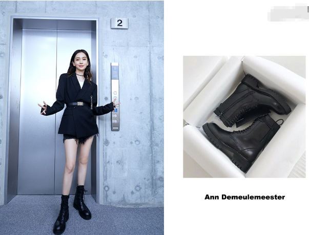 Angelababy早秋穿搭減齡又迷人！ 31歲看著還像小姑娘