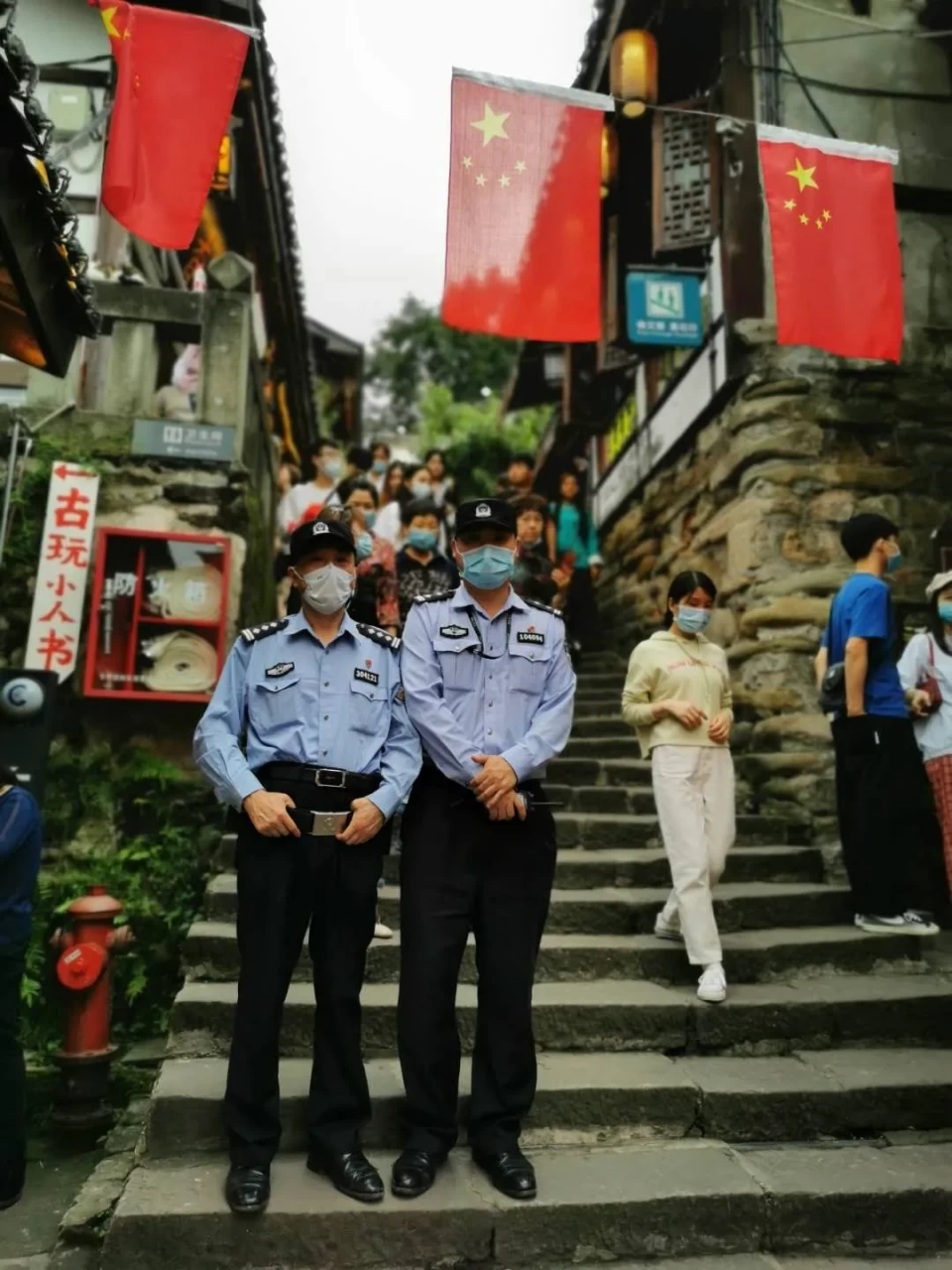 磁器口|沙坪坝警方全力做好磁器口景区节日安保工作