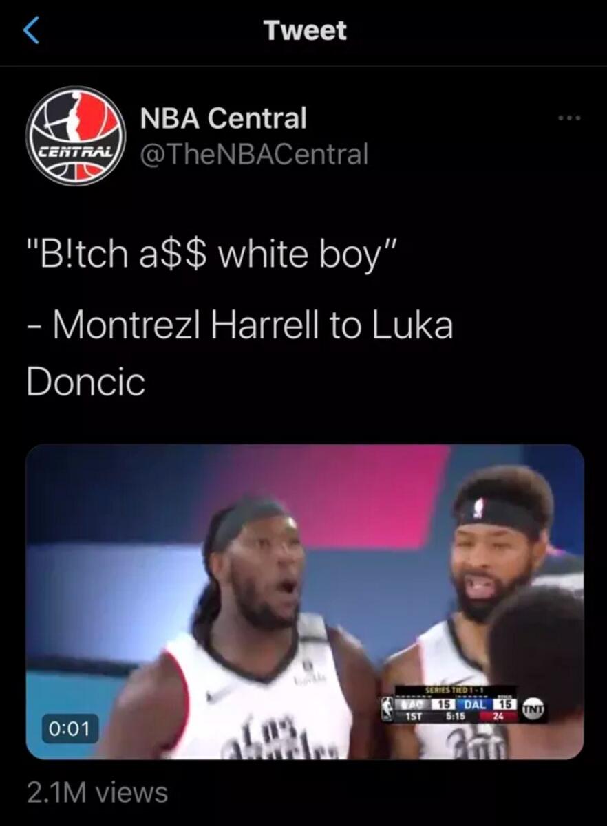 擁抱道歉+公開示好！東契奇打服哈雷爾：從飆髒話到大寫的尊重