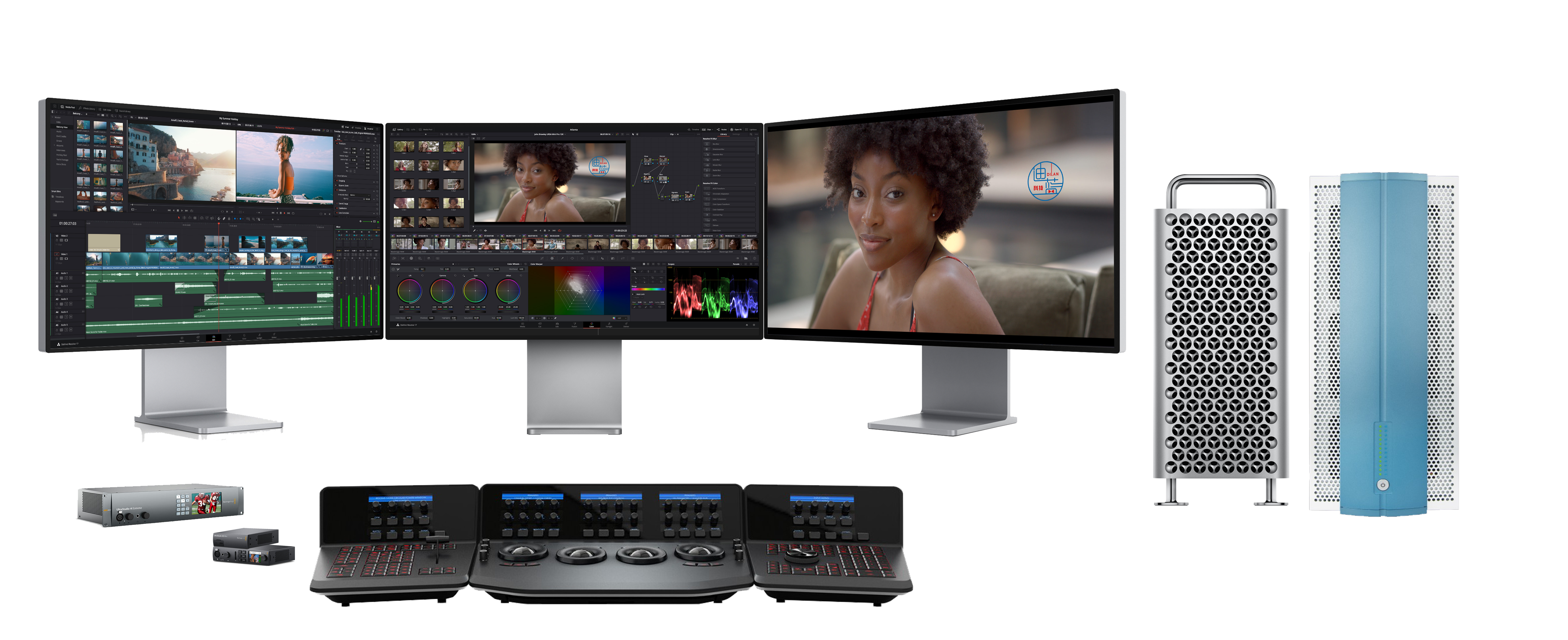 迪蓝科技达芬奇调色系统-DaVinci Resolve
