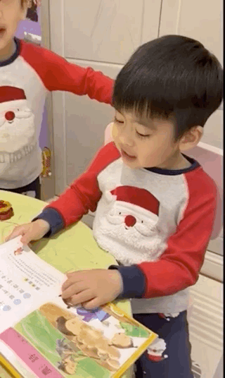 林志穎曬4歲雙胞胎兒子學漢字，雙子星寫複雜的繁體字，字跡工整