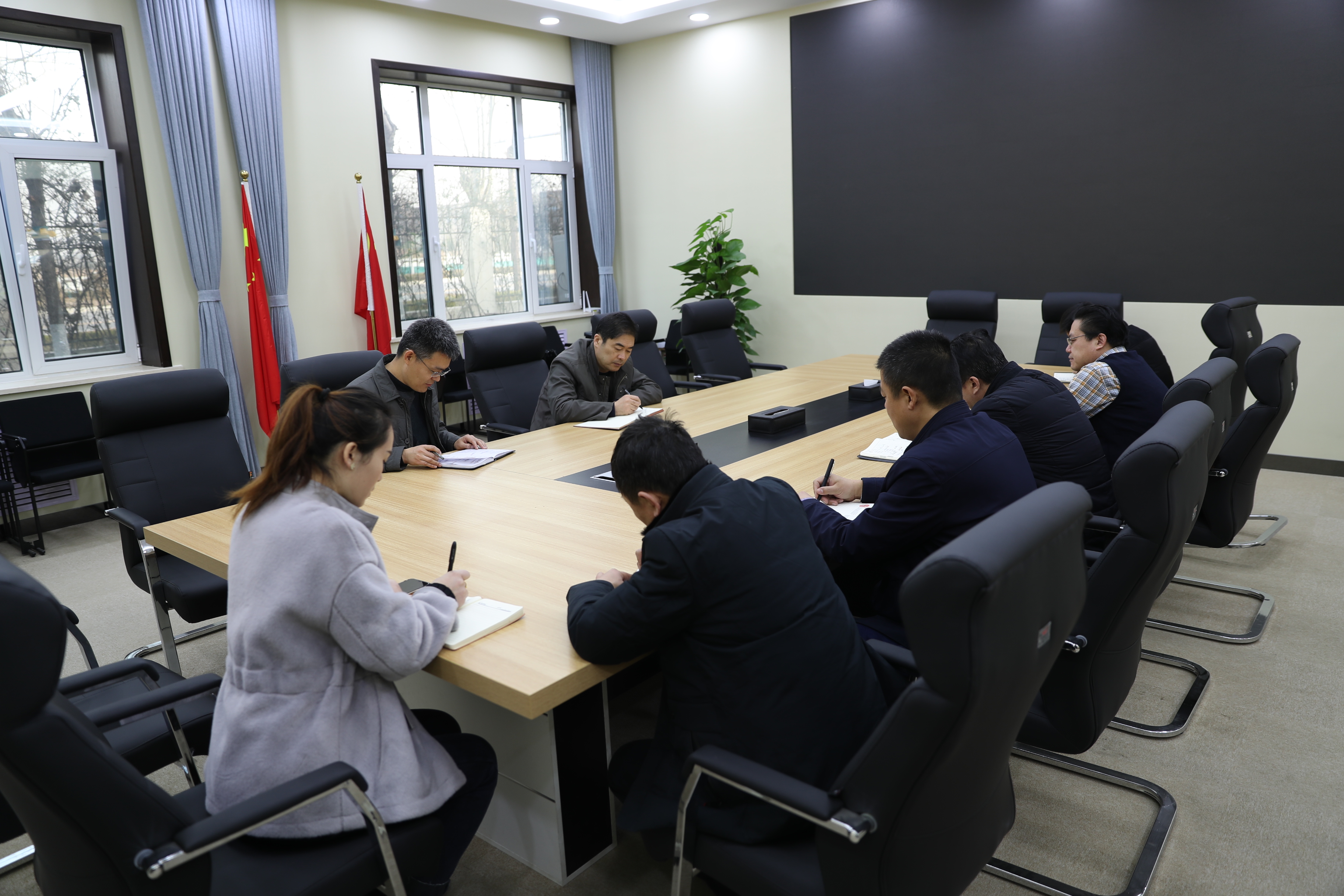 济南新材料产业园区召开安全生产专题会议