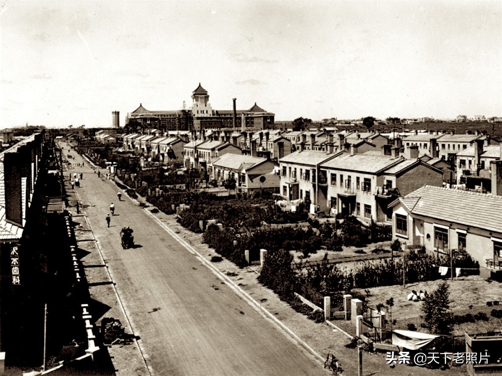 1936年的吉林长春老照片 曾经的亚洲第一大城市美丽风貌