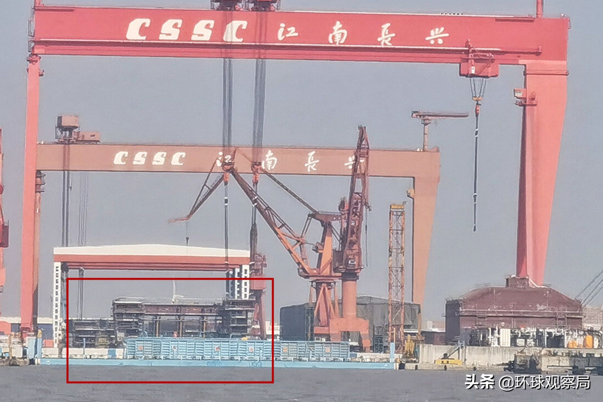 多国海上围堵之际，我国第四艘航母进度被曝光