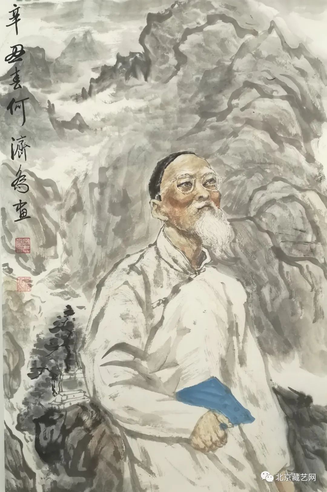 新时代书画代表人物何济乔献礼建党100周年作品展