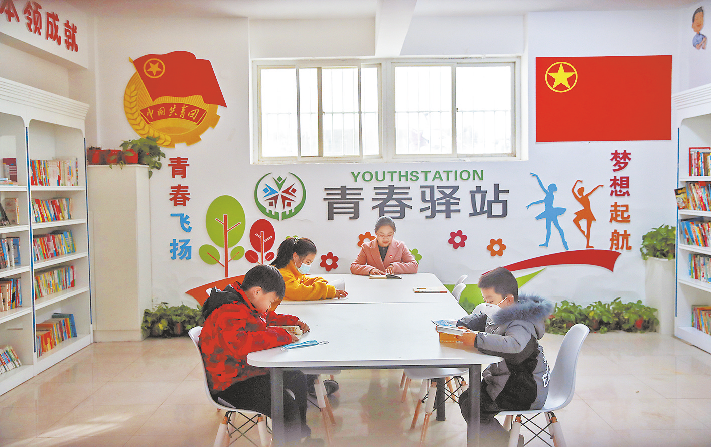 合陽縣 “青春驛站”滿足青少年精神文化需求