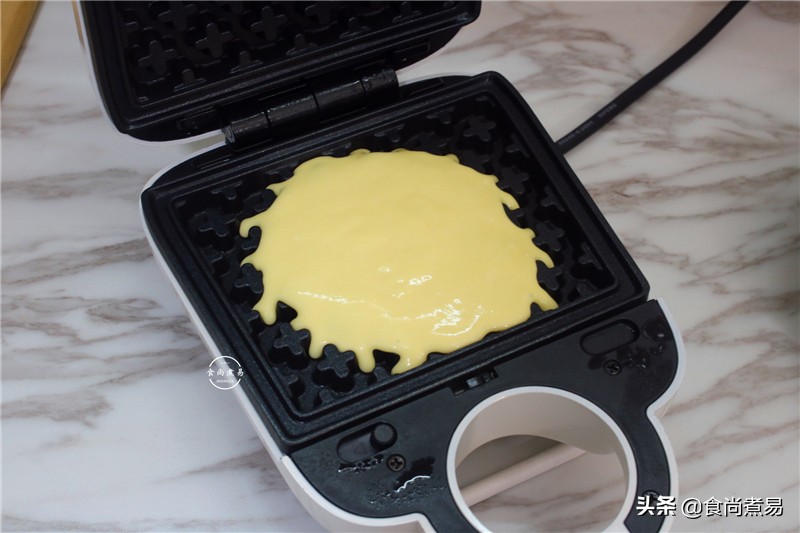 Need not the China husband cake of knead dough, the practice learns easily simply, it is good to mix, sweet soft glutinous delicious