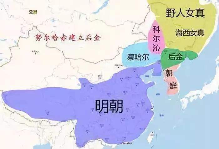 从五张地图看清朝的扩张历史：从弹丸之地到统一全国