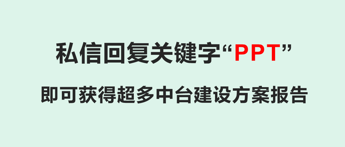 10張架構圖詳解資料中臺，附全套資料中臺PPT