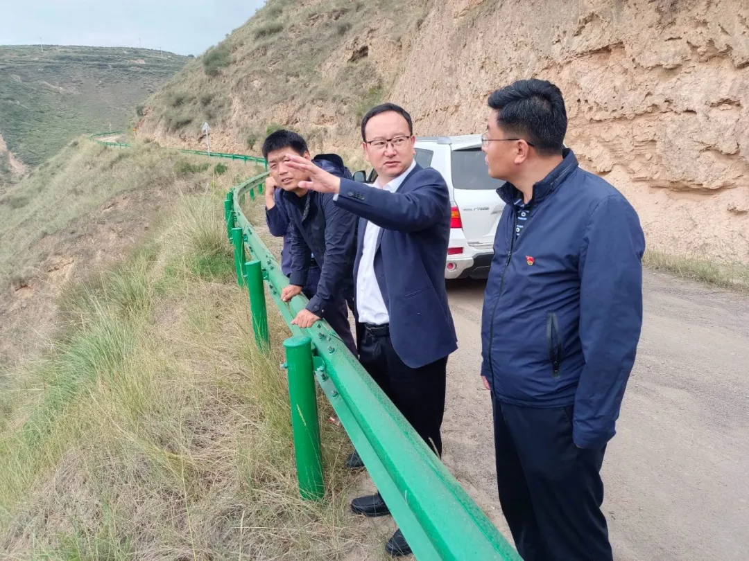 宋国全调研指导冶力关大景区面山绿化及南滨河路延伸段项目征地工作