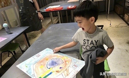 林志穎雙胞胎兒子曬美術作品，年紀小小就很有藝術天賦