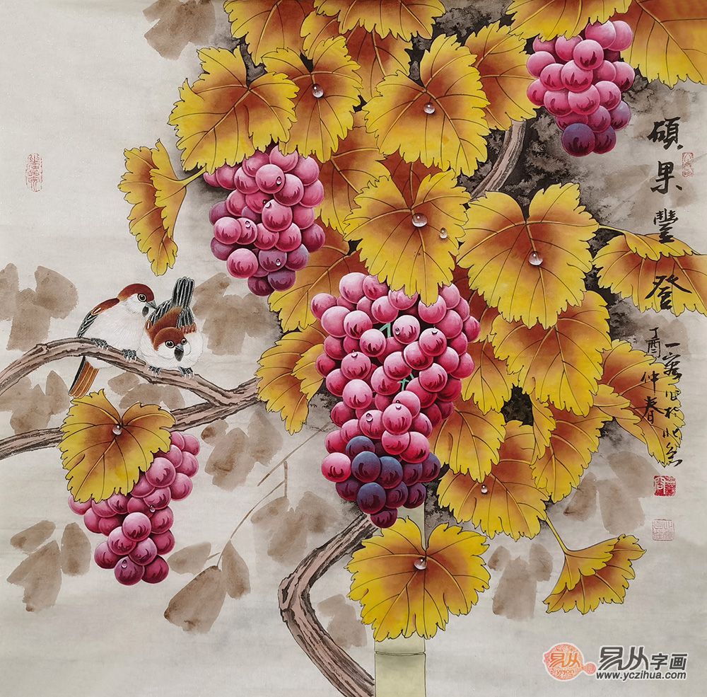 餐厅应该挂什么画？国画大师王一容的作品，兼具美学和收藏价值