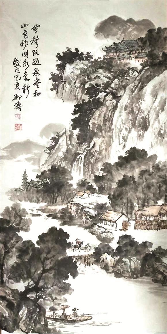 著名画家朱嗣涛作品欣赏