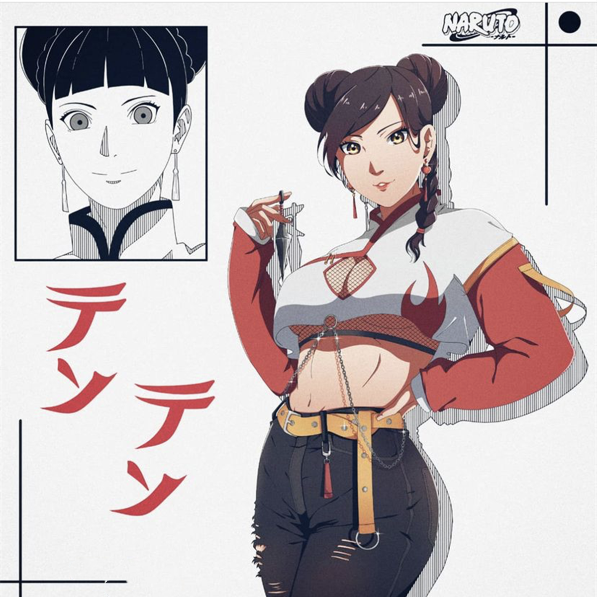 當《火影忍者》變成時尚女子天團，哪一位女神才是你的老婆首選