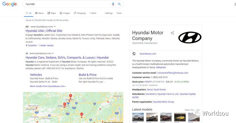 外贸网站应该如何创建内容 答案都写在谷歌搜索结果页面里