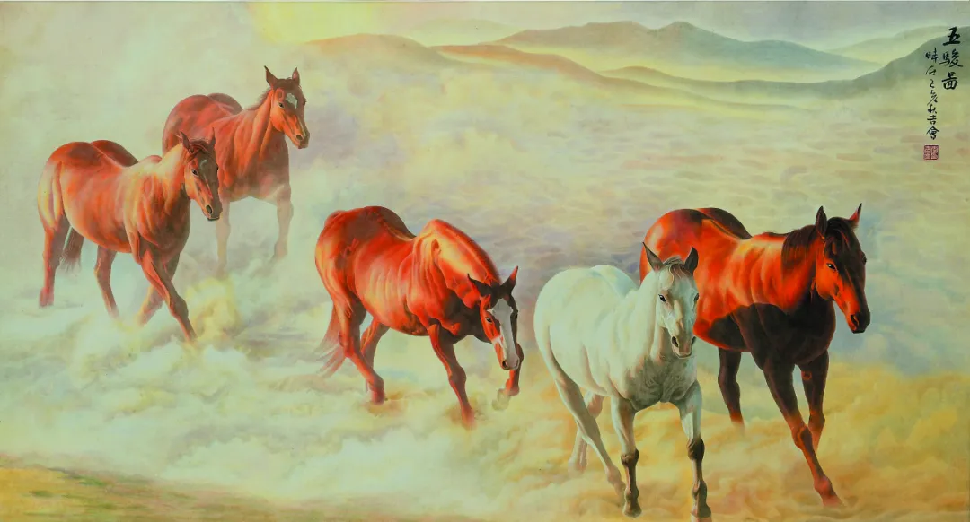 意正笔工凛风神——工笔国画家李吉会作品鉴赏