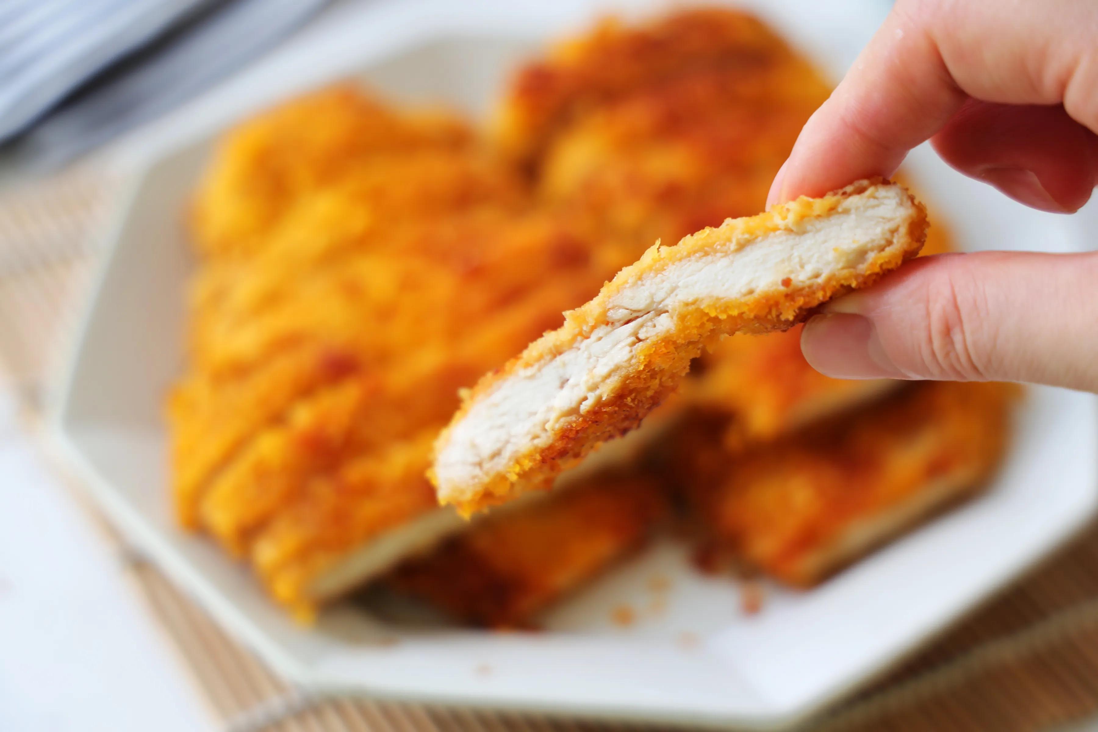 懒人鸡排做法，早餐几分钟搞定，外面一份几十块钱，在家成本超低