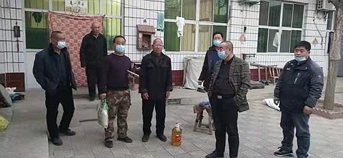 邢台市任泽区留垒村：慰问孤寡老人、贫困户及老党员