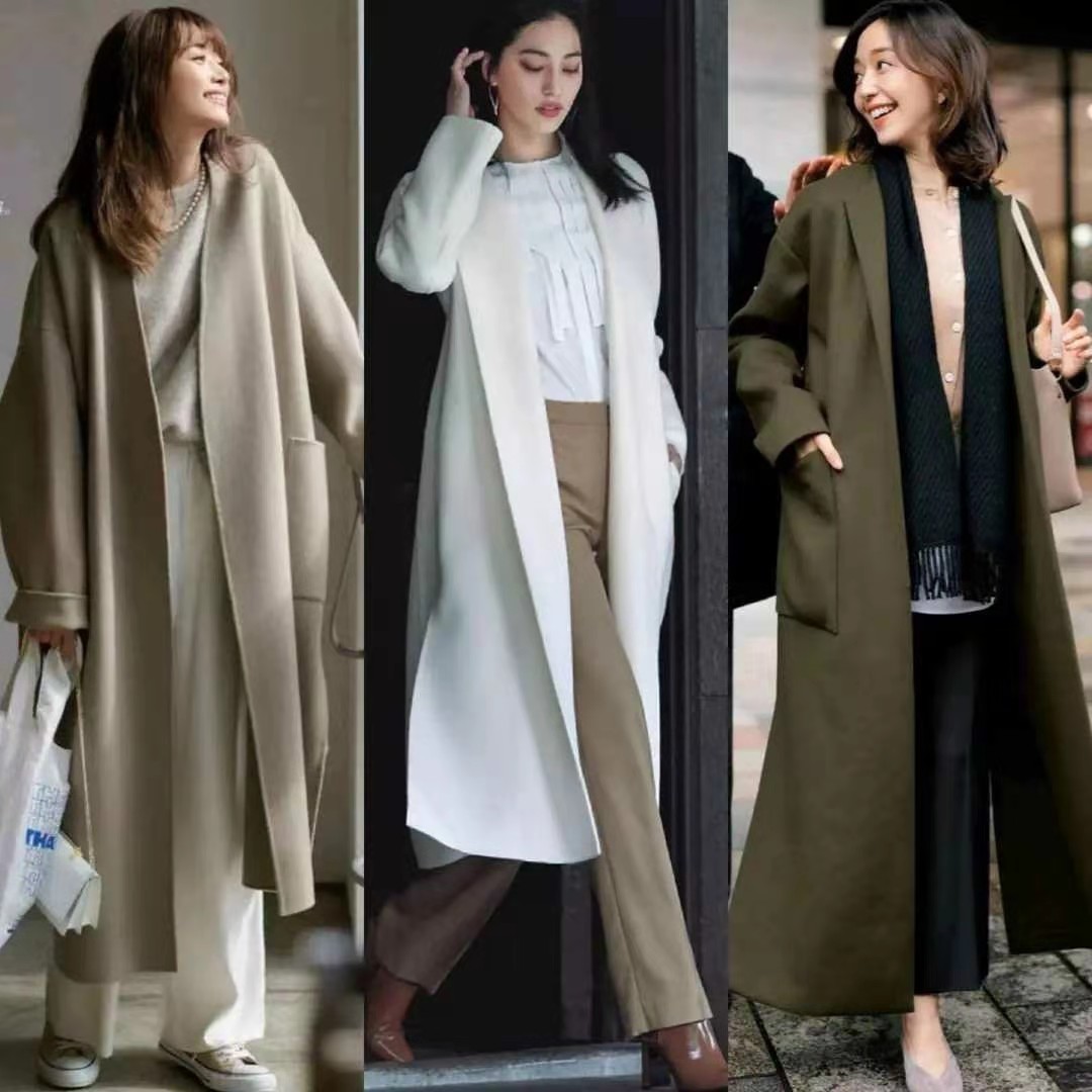 穿大衣时，如何配色？日系风中的配色大全，信手拈来的时髦与优雅