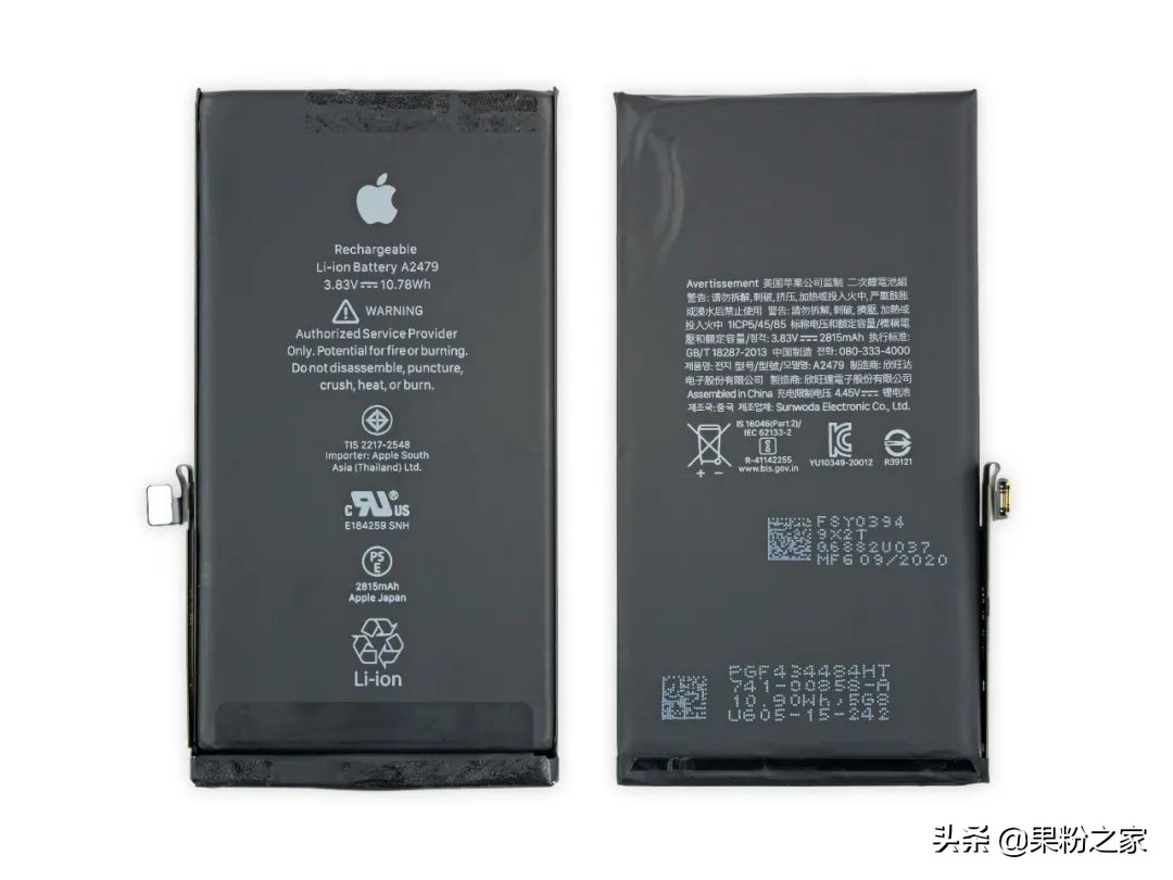 iPhone 12/12 Pro超详细拆解：唯三不同