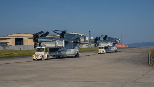 日本接收首批美制V-22旋翼运输机，价格达30亿美