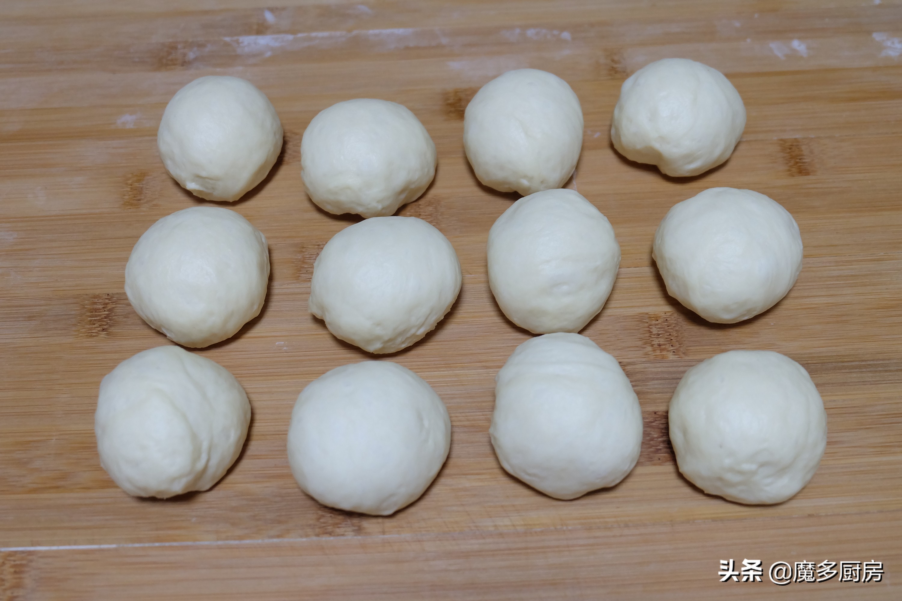 全職媽媽在家烤麵包，配方自己改，低糖無油更健康，做法太簡單了