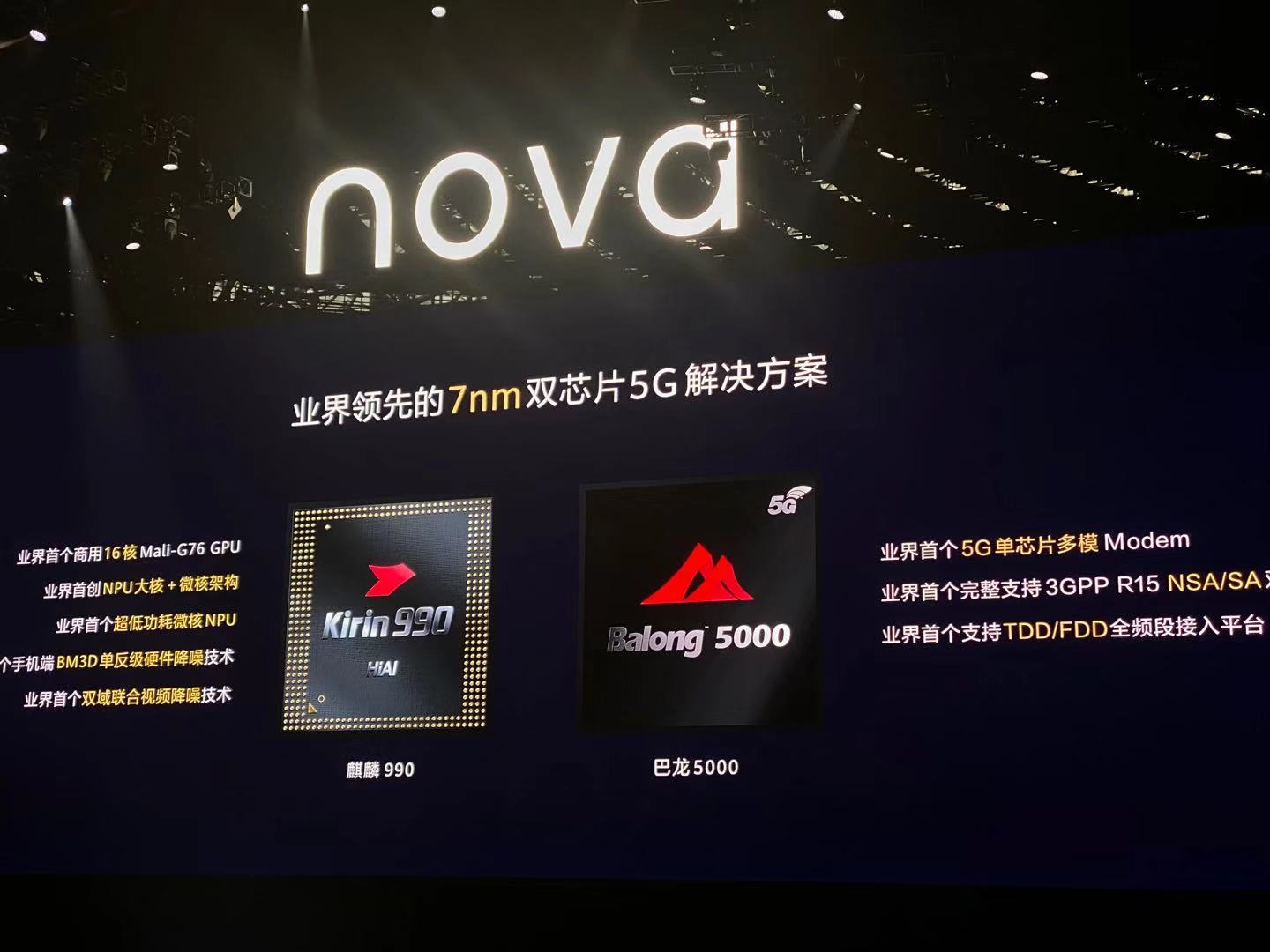 华为发布多款新品，nova 6前置双摄登顶DxO，双模5G售价3799元起