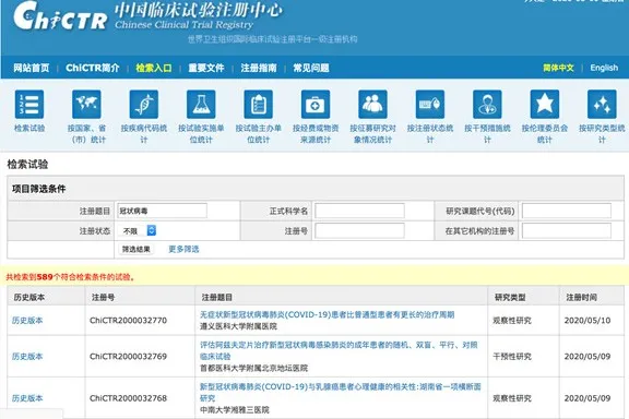 589个新冠临床试验，除疫苗外，为何无一例拿得