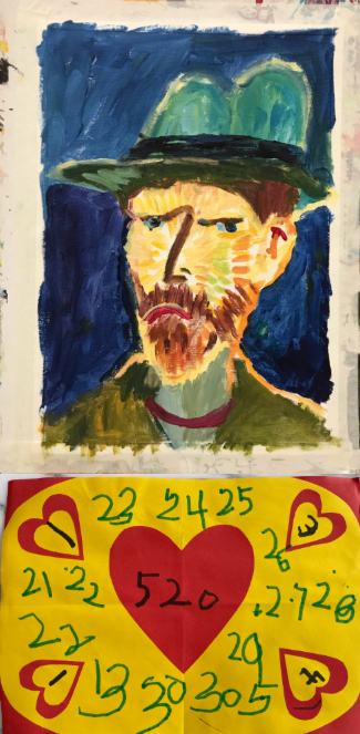 44岁靳东生日，妻子发文甜蜜表白，两儿子画作细节超暖心